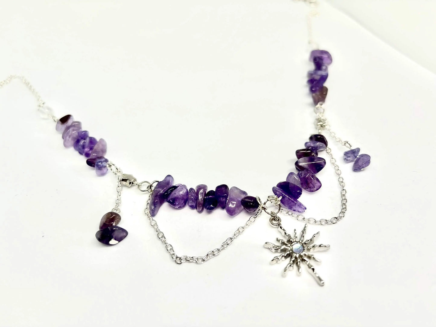 Celestial Amethyst Necklace <3