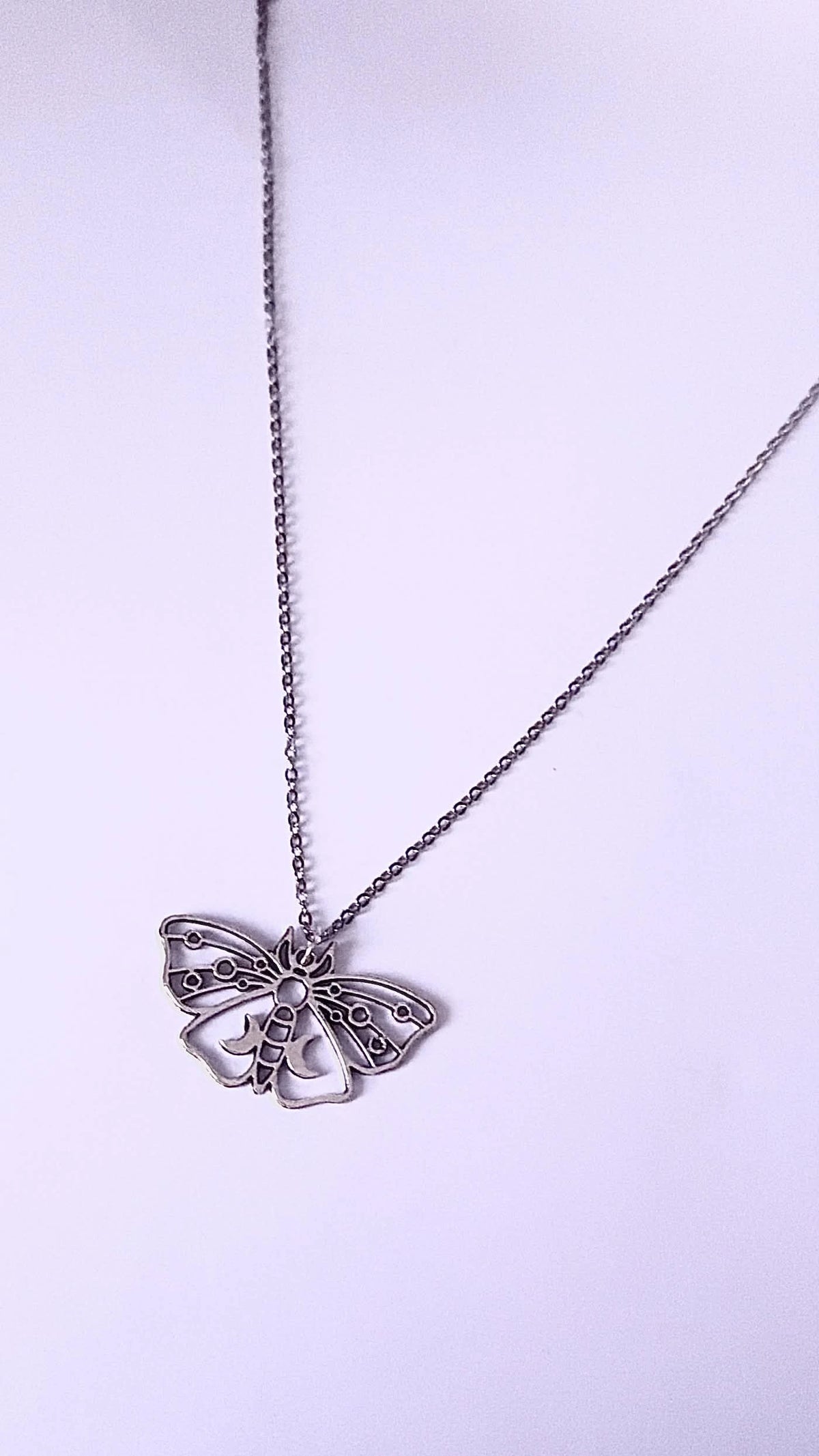 Celestial Moth Necklace <3