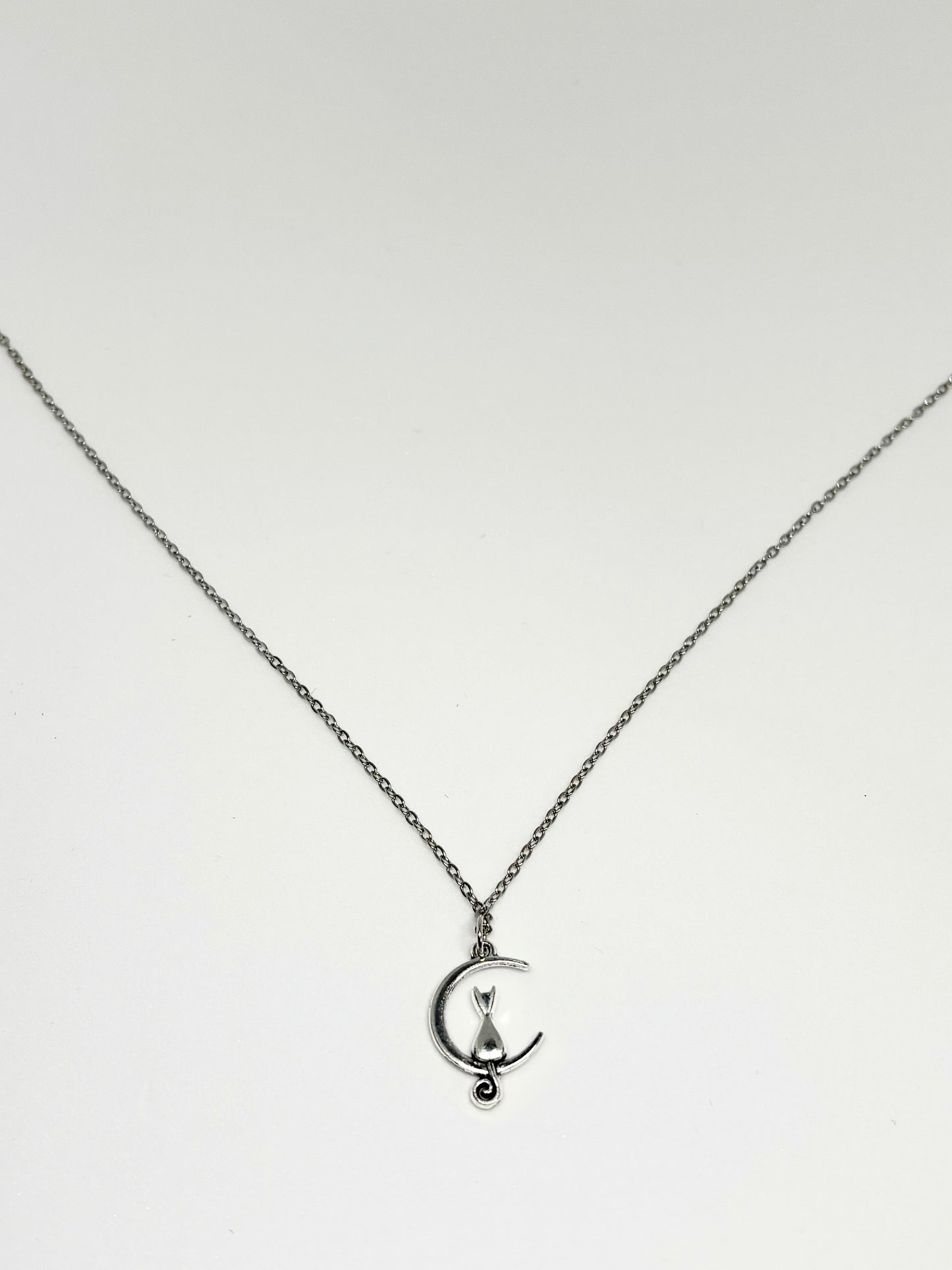 Moon Cat Necklace <3