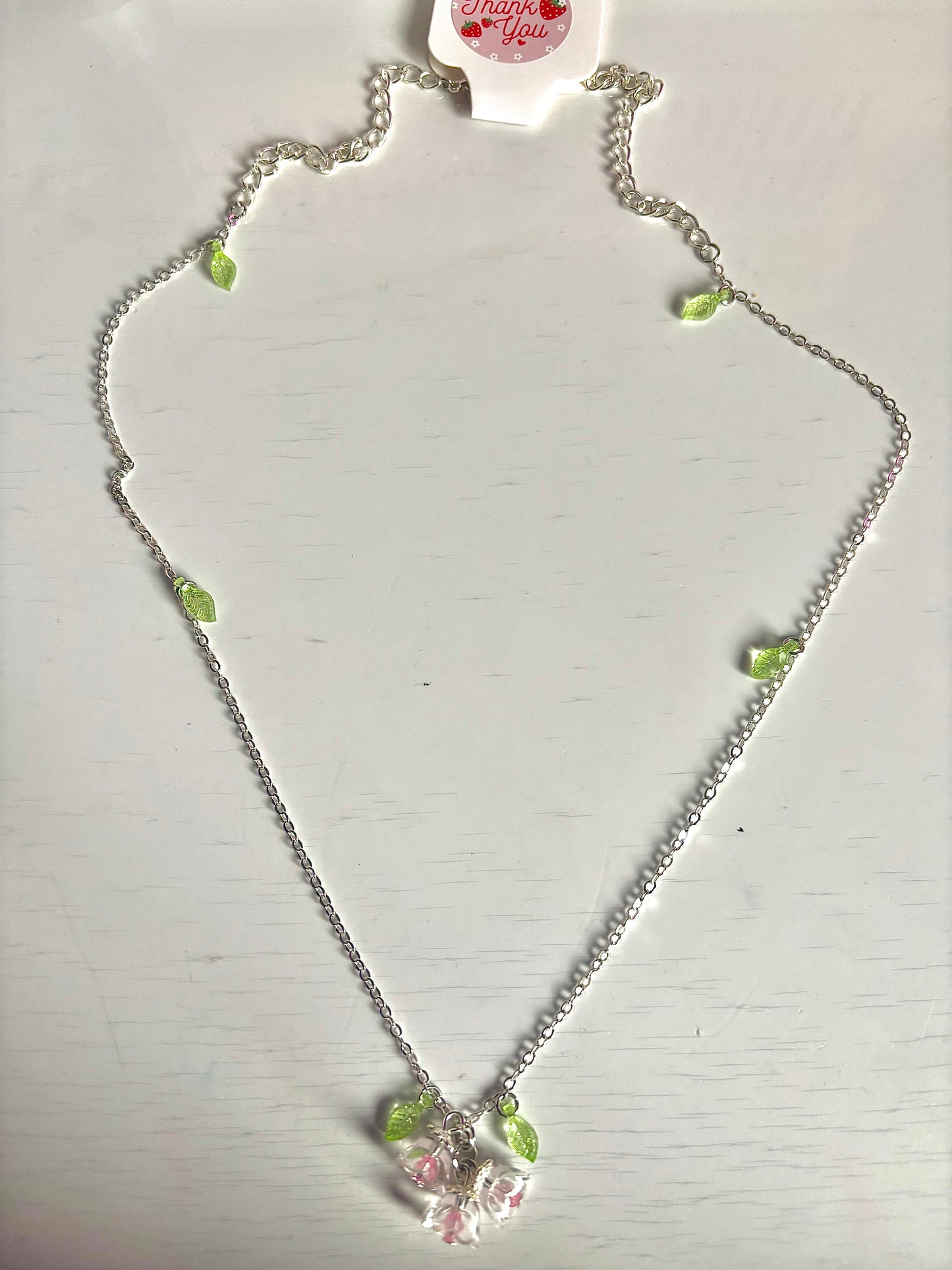 Dainty Floral Necklace <3
