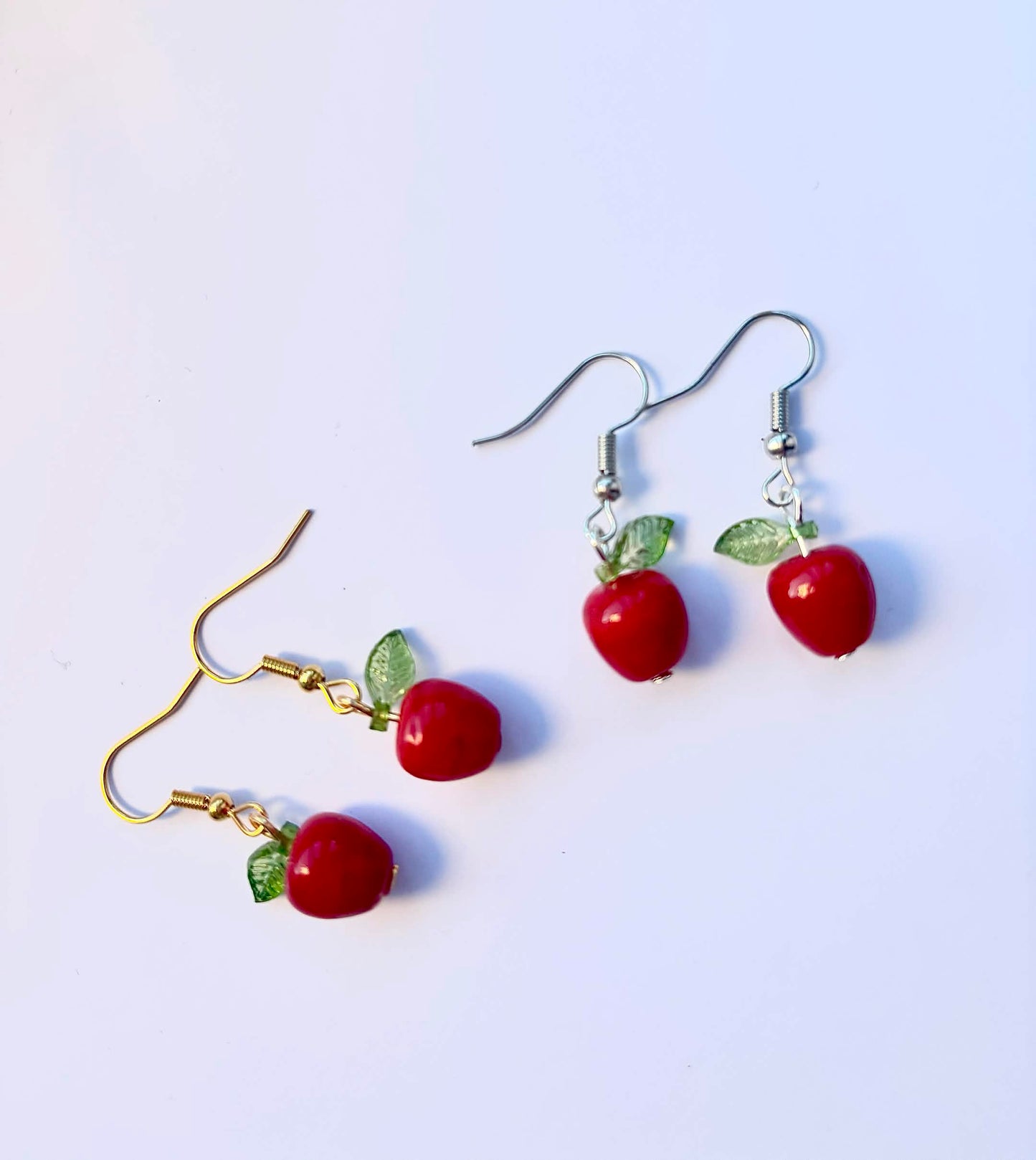 Sweet Apple Drop Earrings <3