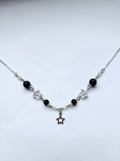 Midnight Star Charm Necklace <3