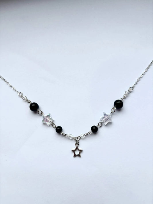 Midnight Star Charm Necklace <3