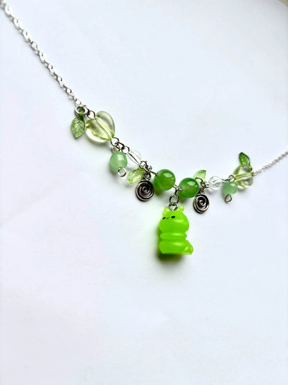 Caterpillar Necklace <3
