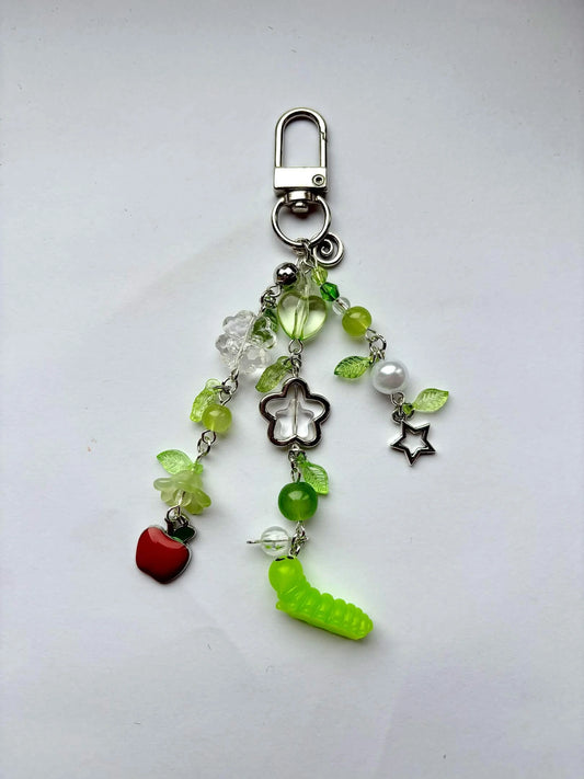 Caterpillar Keychain <3