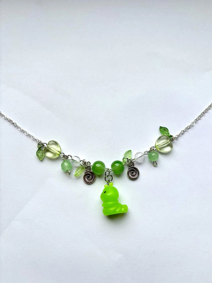Caterpillar Necklace <3