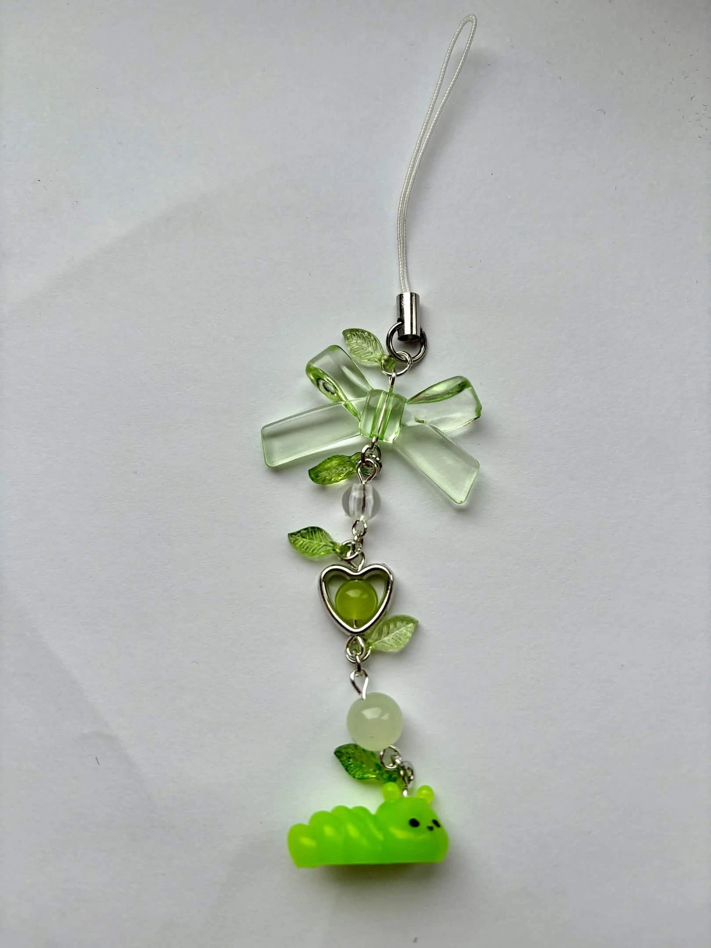 Caterpillar Phone Charm <3