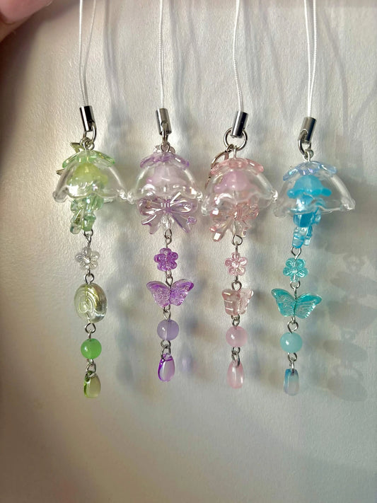 Jellyfish Phone charm <3
