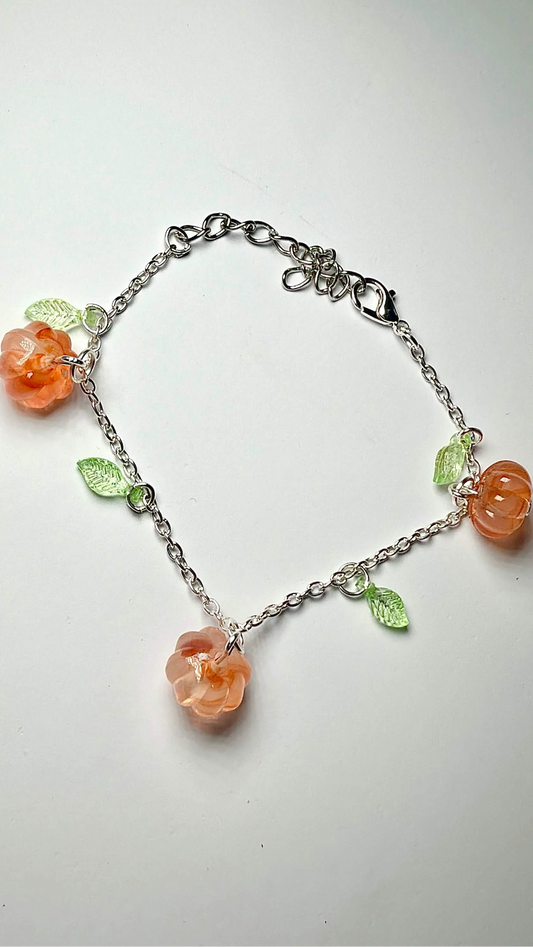 Pumpkin bracelet <3