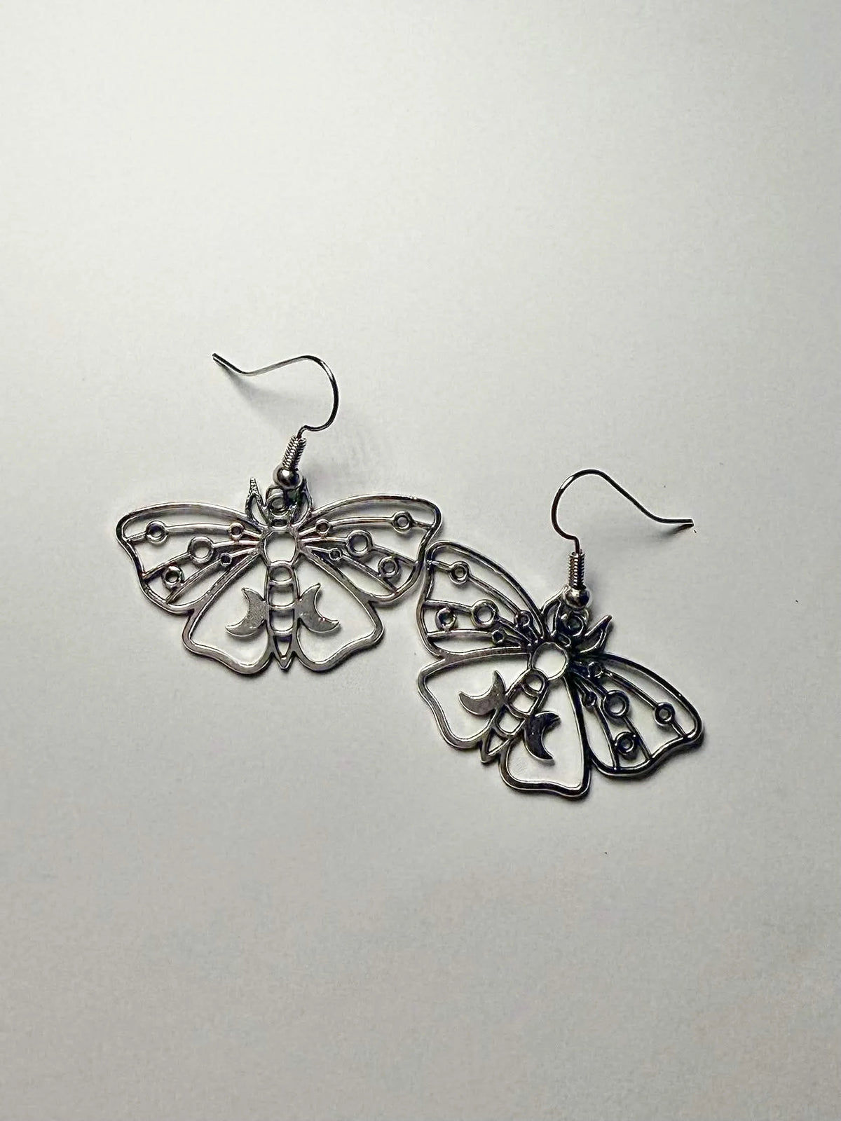 Celestial Moth Earrings <3