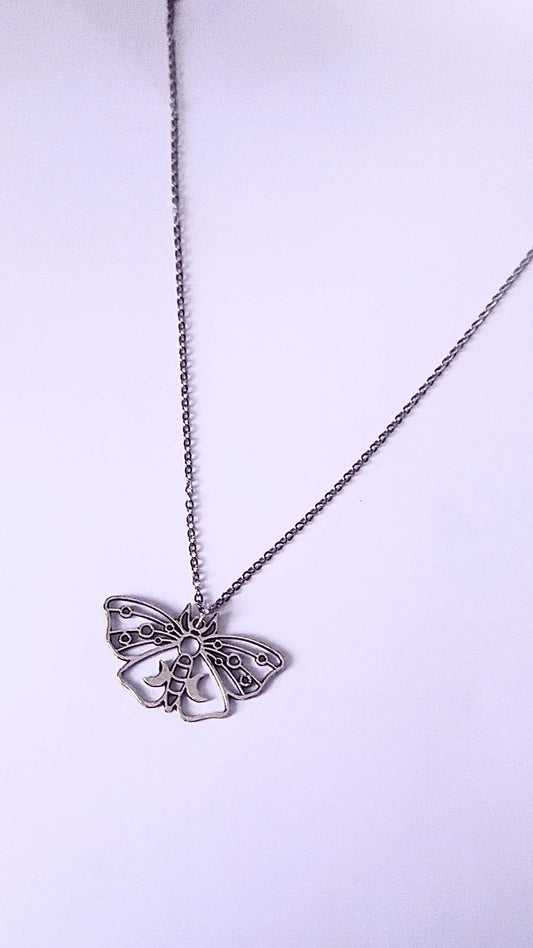 Celestial Moth Necklace <3