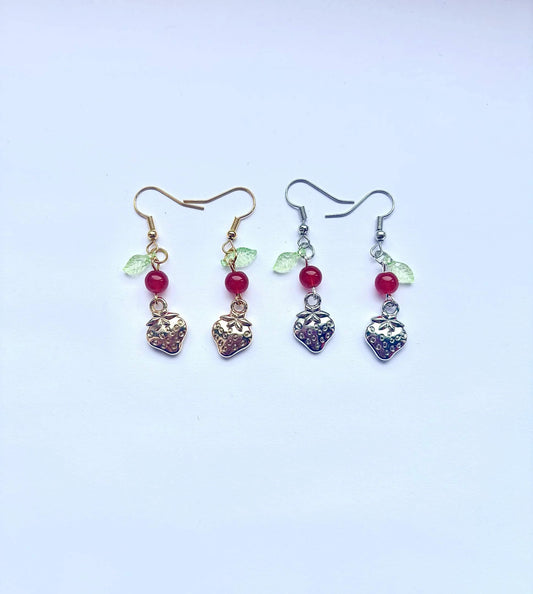Sweet Berry Drop Earrings <3