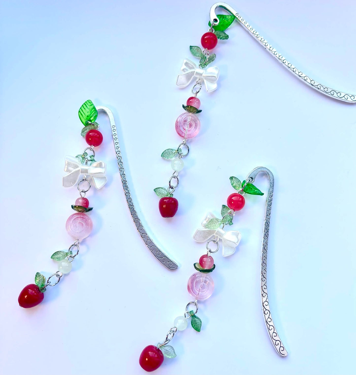 Storybook Apple Phone Charm <3