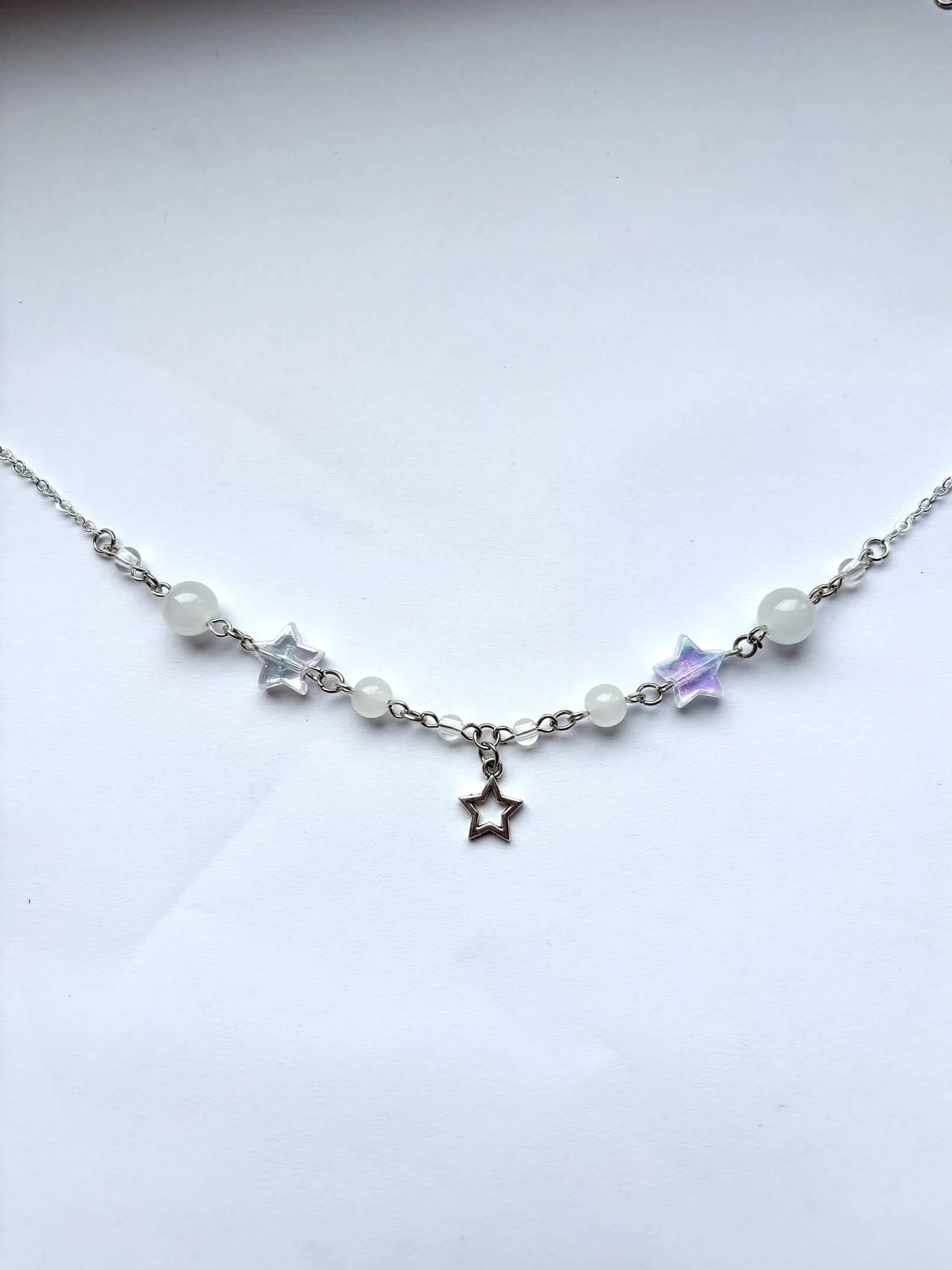 Midnight Star Charm Necklace <3
